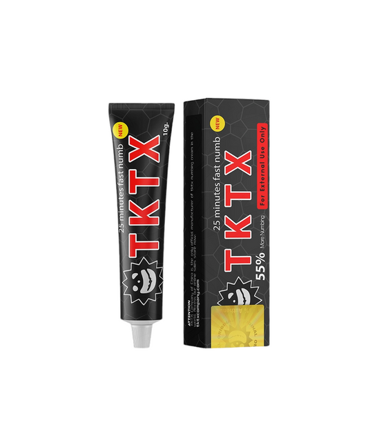 Black version numb cream  55% for tattoo